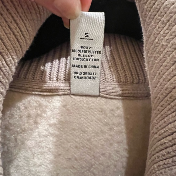 Varley Cream Teddy Jacket - Picture 8 of 9